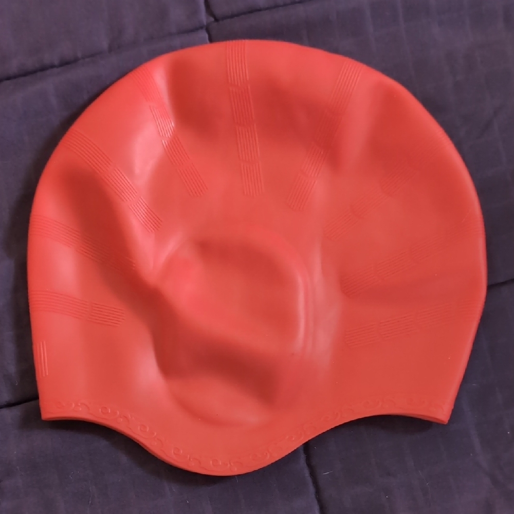 Red Swim Cap